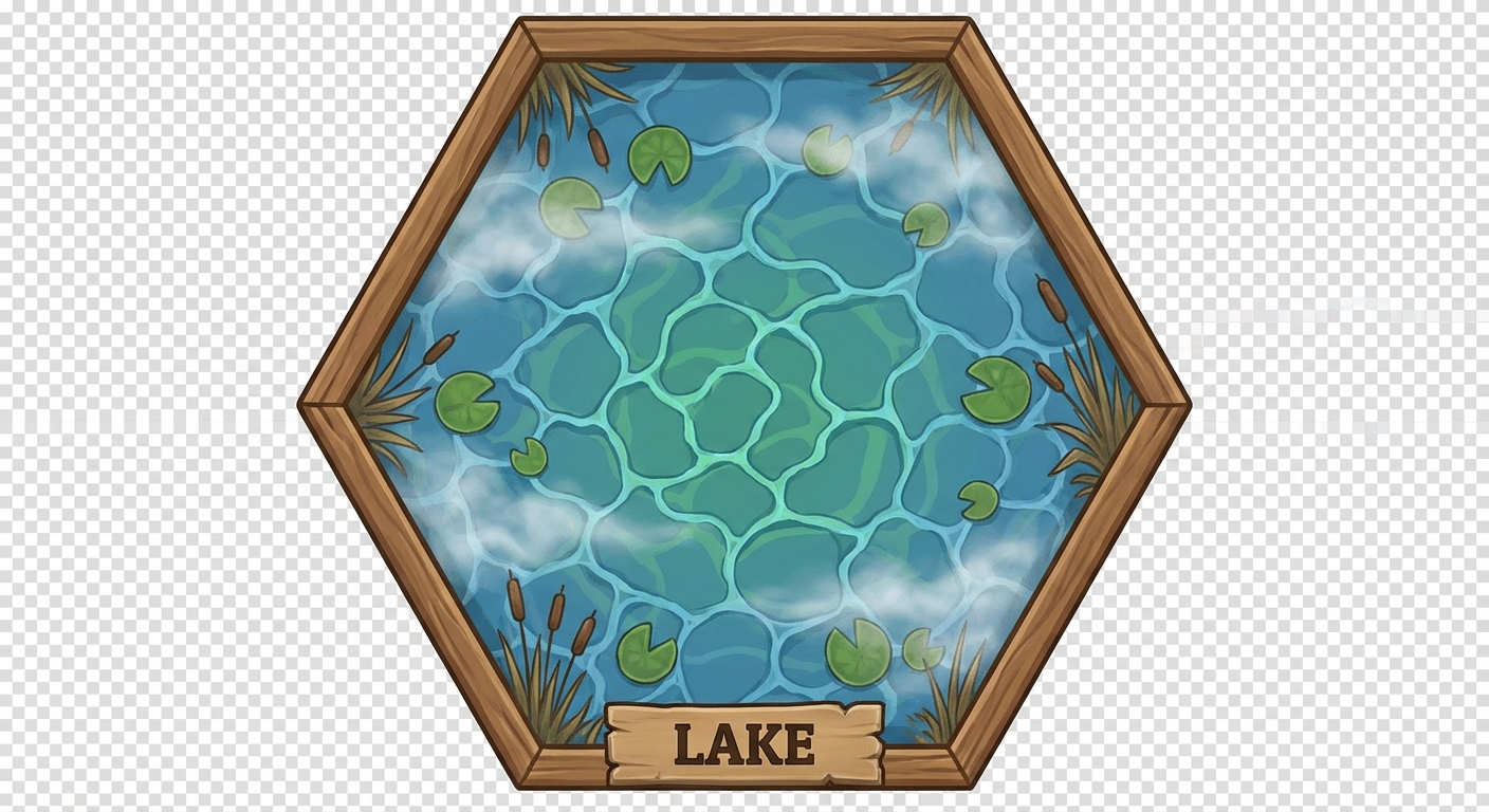 The Lake - still water reflecting